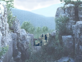 A photo of the hidden ruins