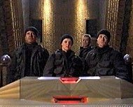 The team the Earth and Moon